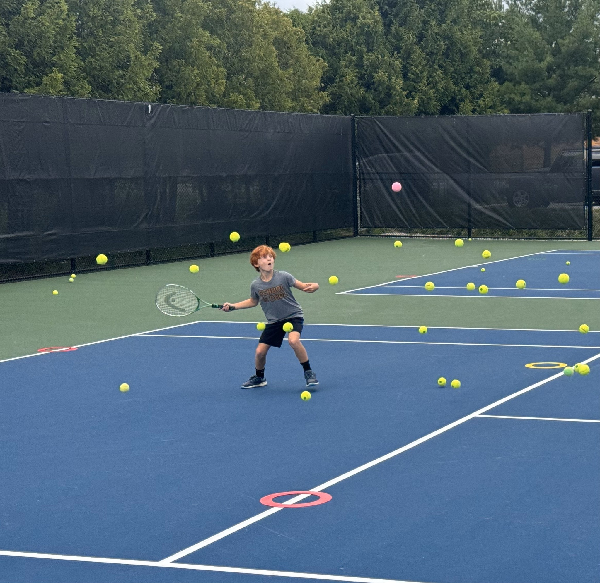Grand Traverse Tennis Camps action photo